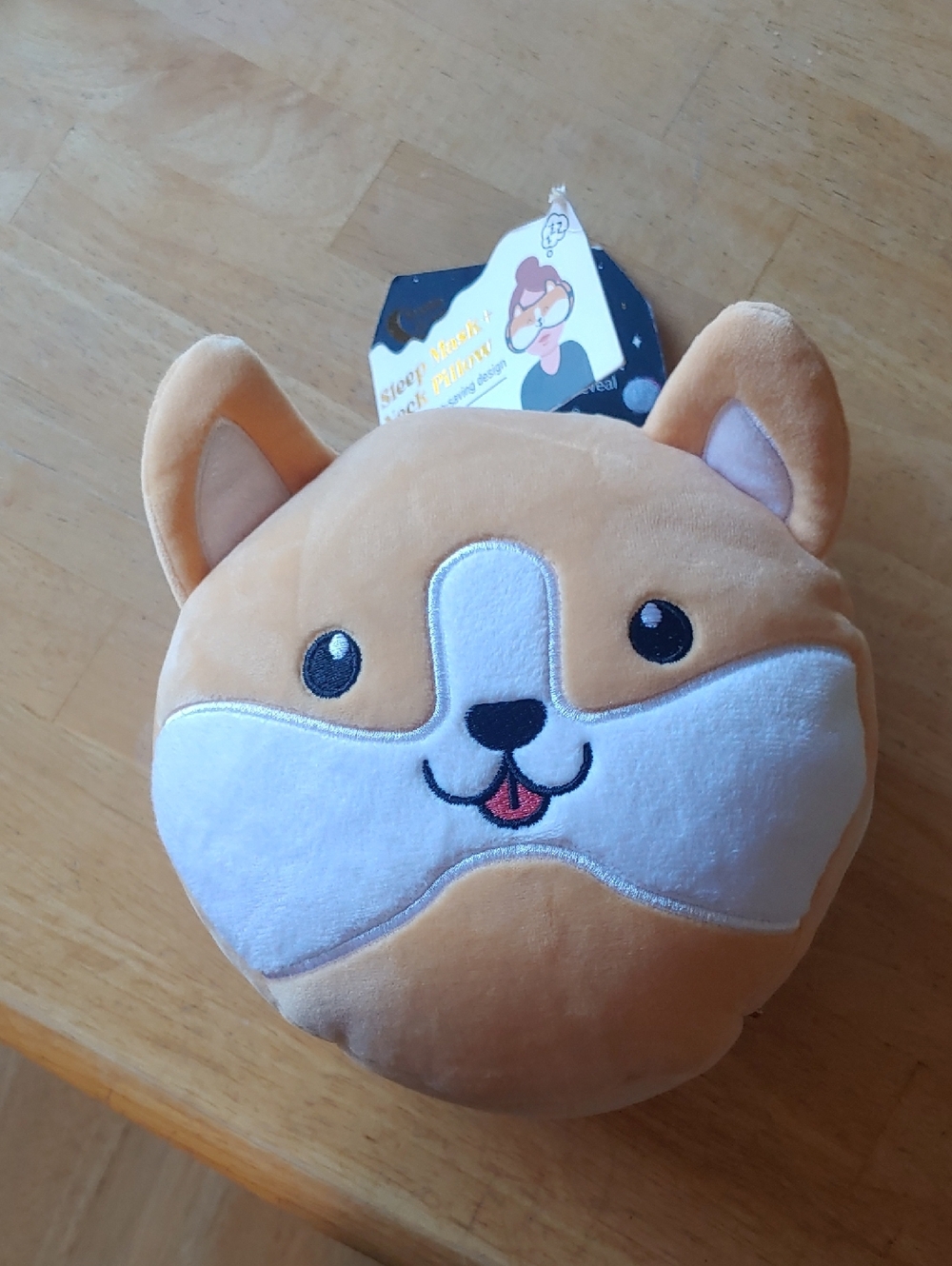 Corgi Plush Dog Toy - Tan and White Cute Pet Plush